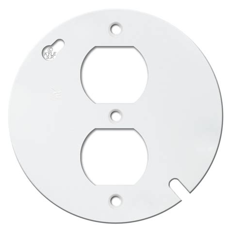 round ceiling outlet cover plates